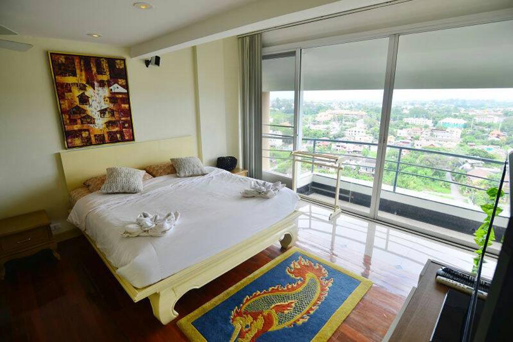 Ferienwohnung Penthouse Galare Thong Tower Chiang Mai Zimmer foto