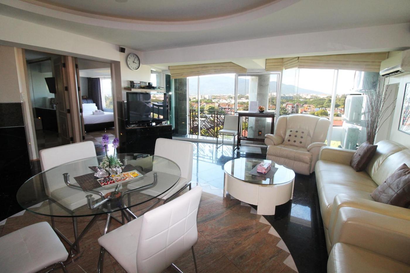 Ferienwohnung Penthouse Galare Thong Tower Chiang Mai Exterior foto